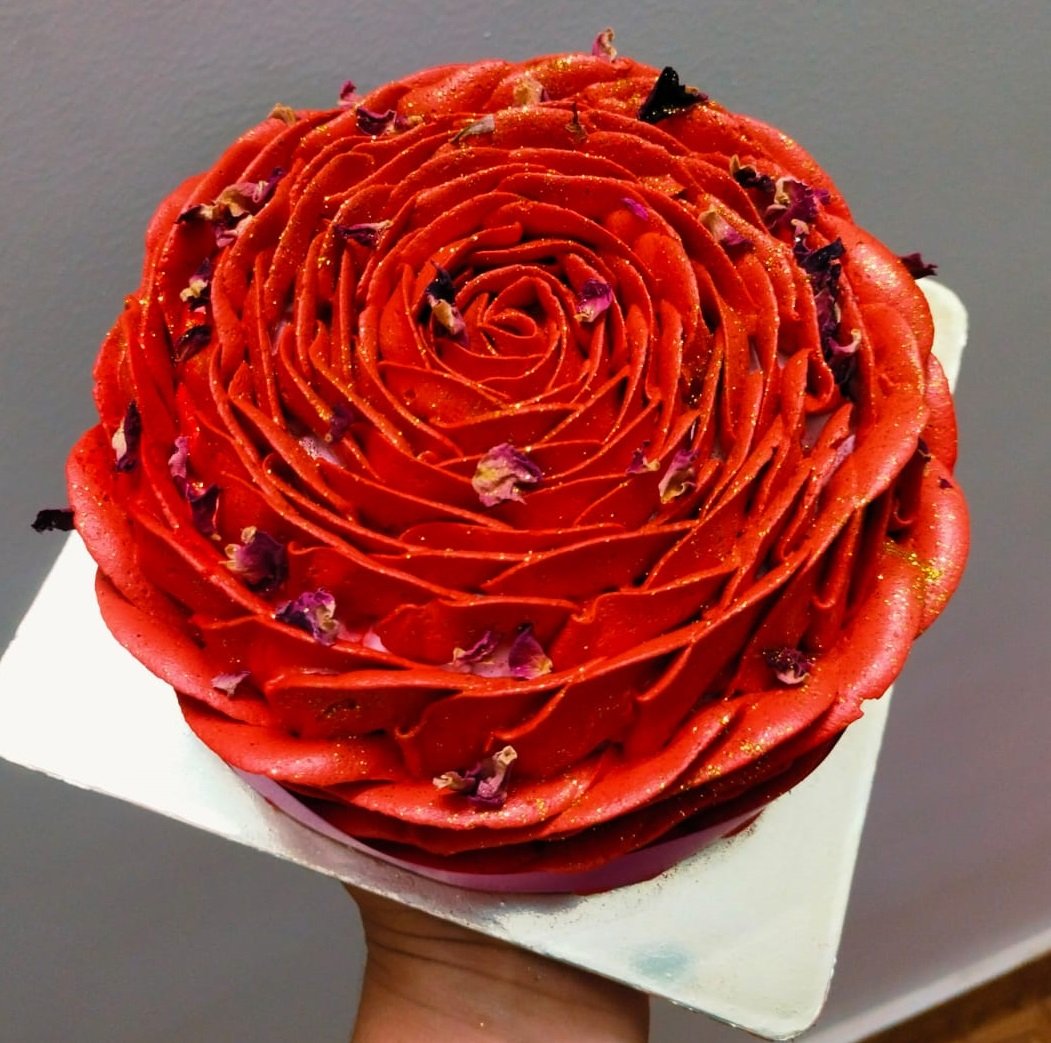 Rose Honey Cake